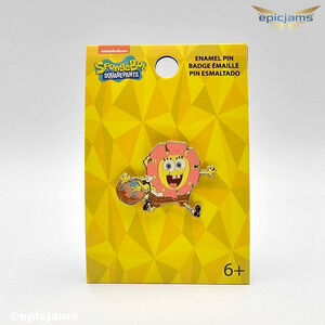 Loungefly SpongeBob SquarePants Skipping Floral Enamel Pin